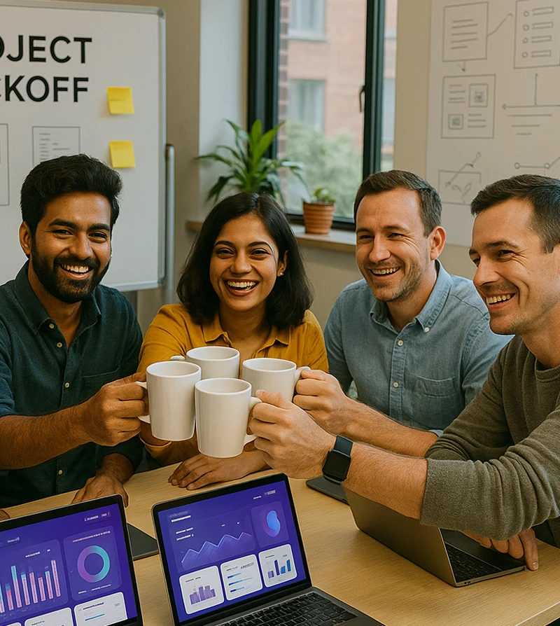 project-kickoff-team-of-four-ozole-digital